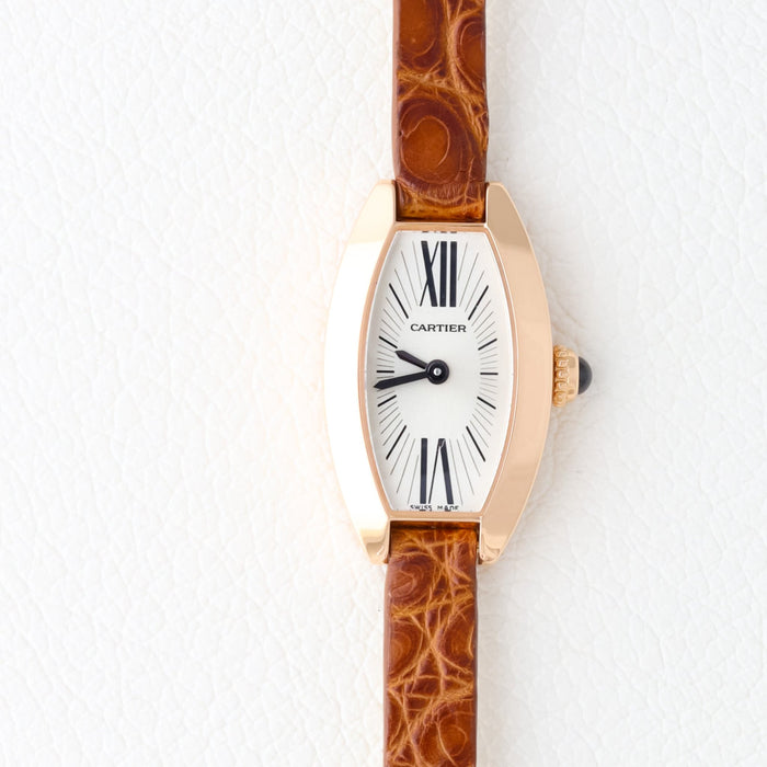 Cartier Lanière Tonneau Rose Gold