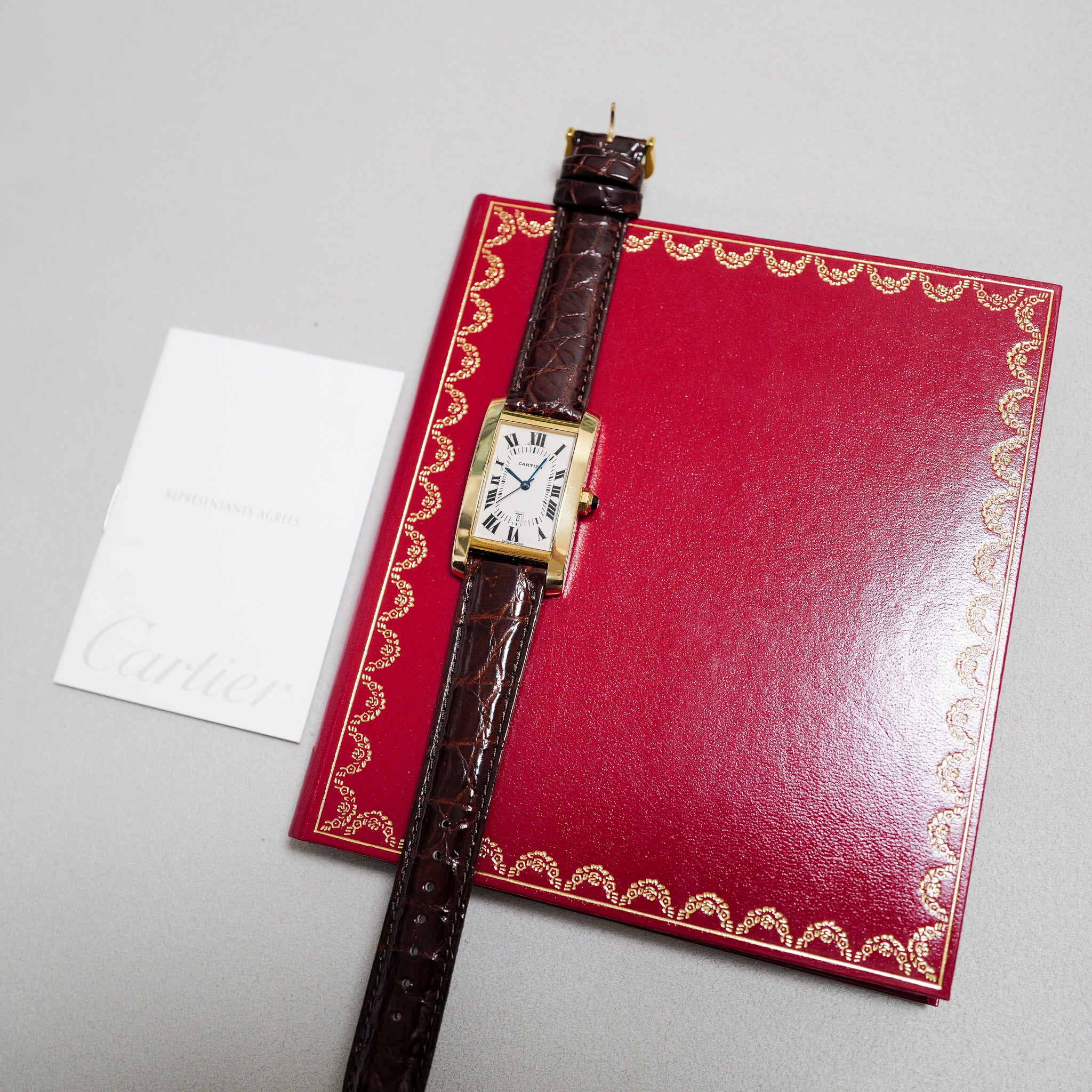 Cartier Tank Américaine Automatic YG Ref.8172984