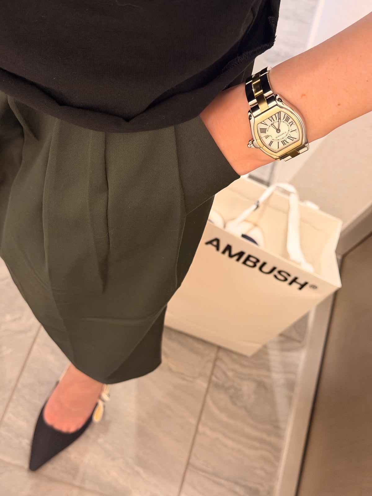 Cartier / Stainless Steel / ロードスター SM コンビ