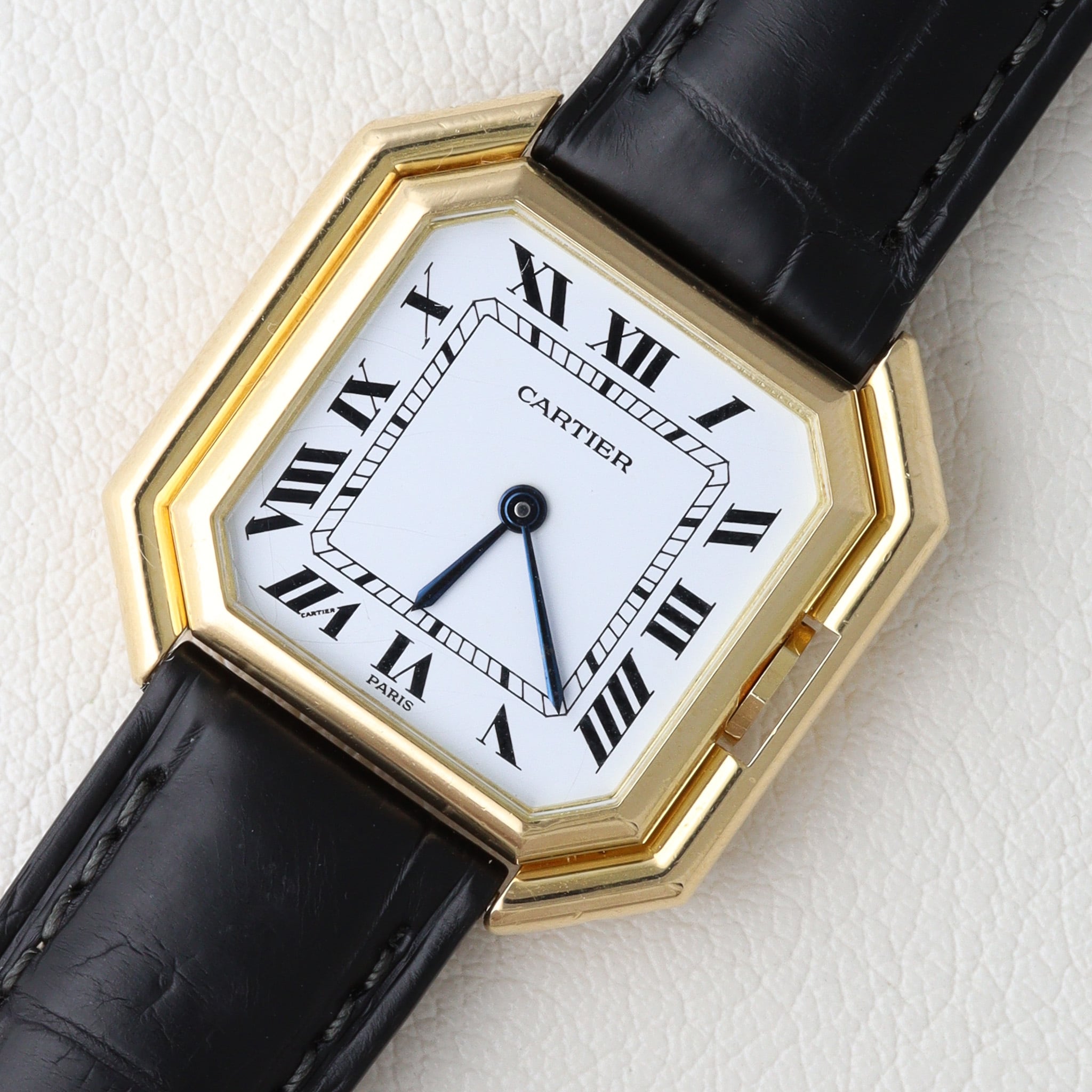カルティエ サンチュール XL PARISダイアル 自動巻き Automatic ref.17001 AT