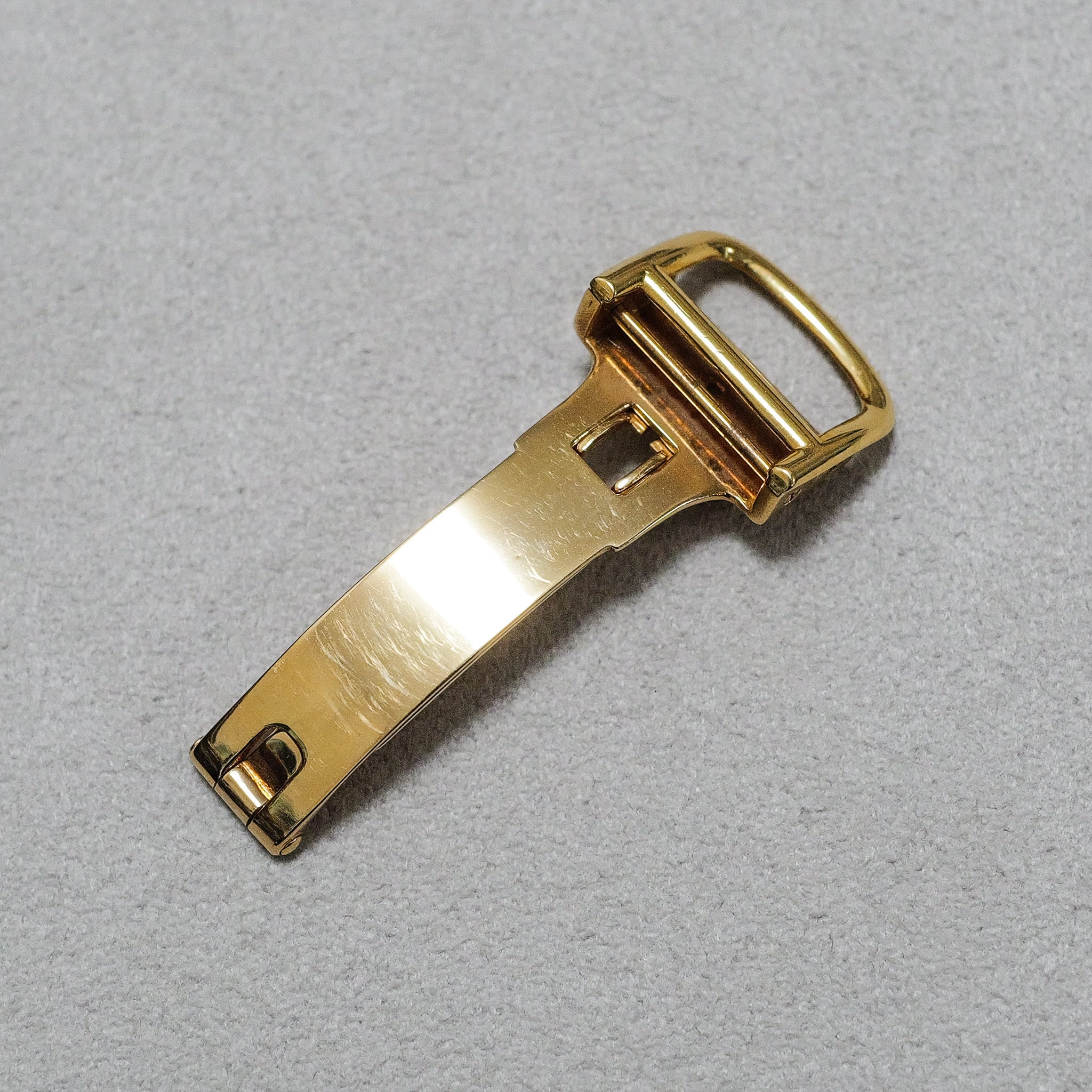 カルティエ 旧型 Dバックル 14mm YG