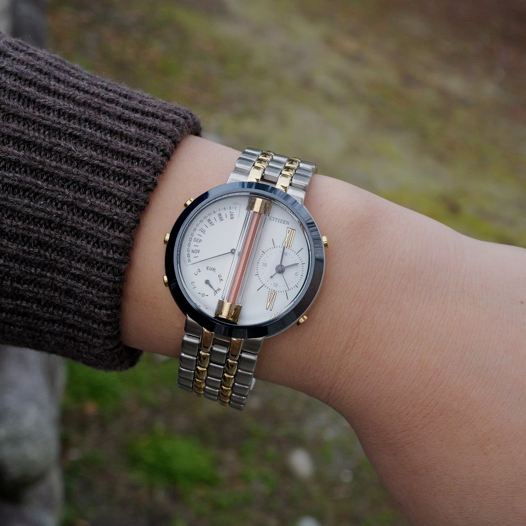 CITIZEN 7400 世界4300個限定 Cal.7400 未来技術遺産 レア品