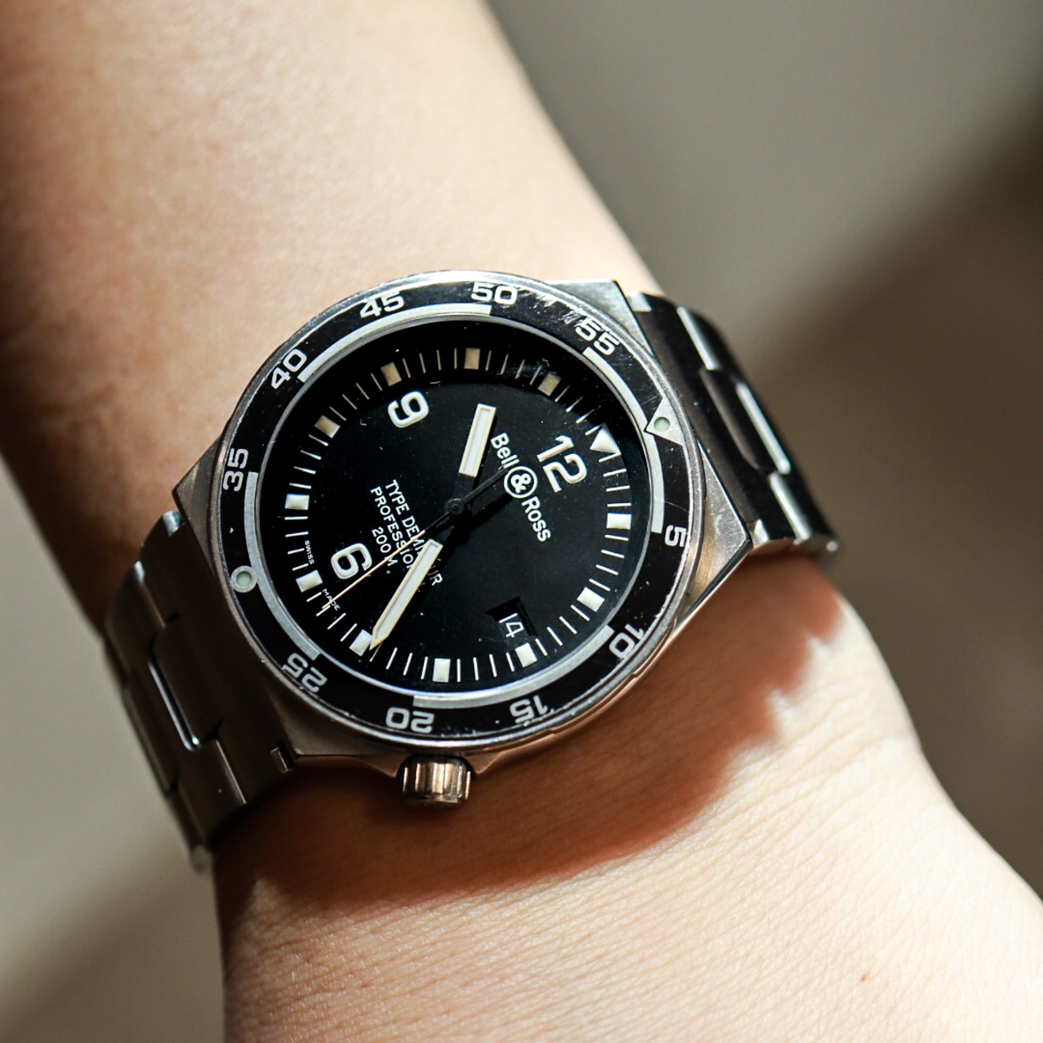 Bell & Ross タイプデミナー TYPE DEMINEUR　クオーツ 420s