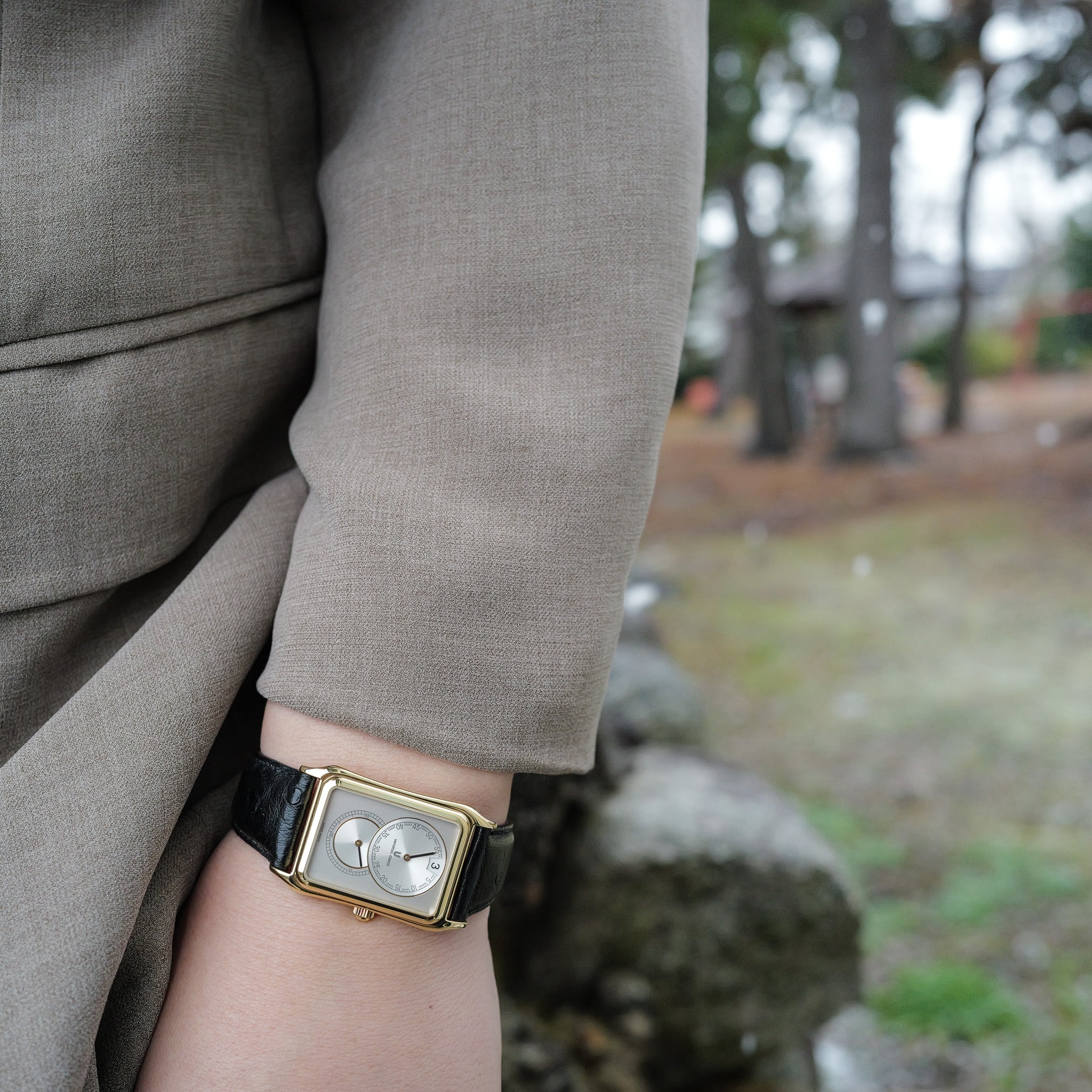 ユニバーサルジュネーブ Ref.125.125 ジャンピングアワー UNIVERSAL GENEVE Cal.UG25
