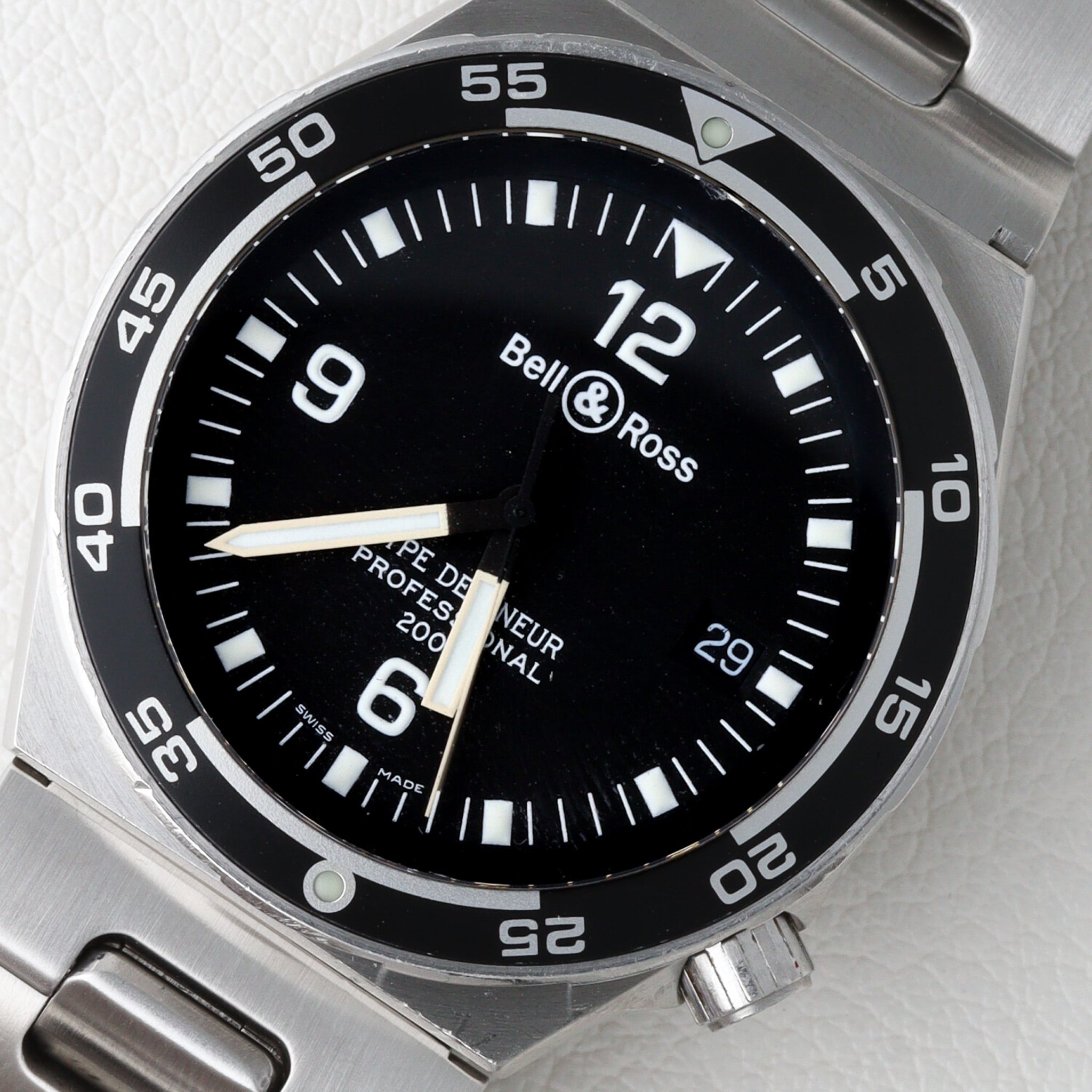 Bell & Ross タイプデミナー TYPE DEMINEUR　クオーツ 420s