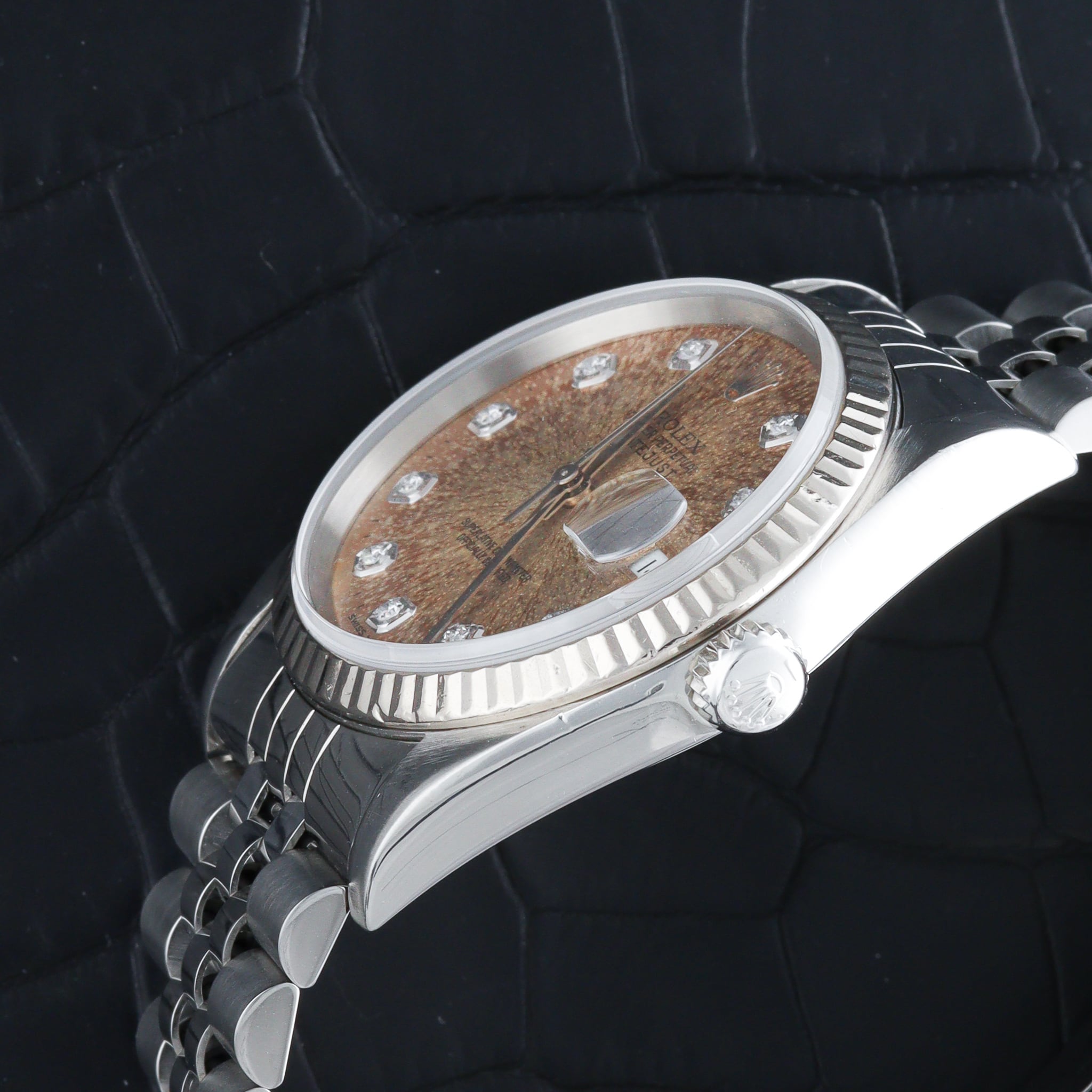 ロレックス デイトジャスト エイジングピンク