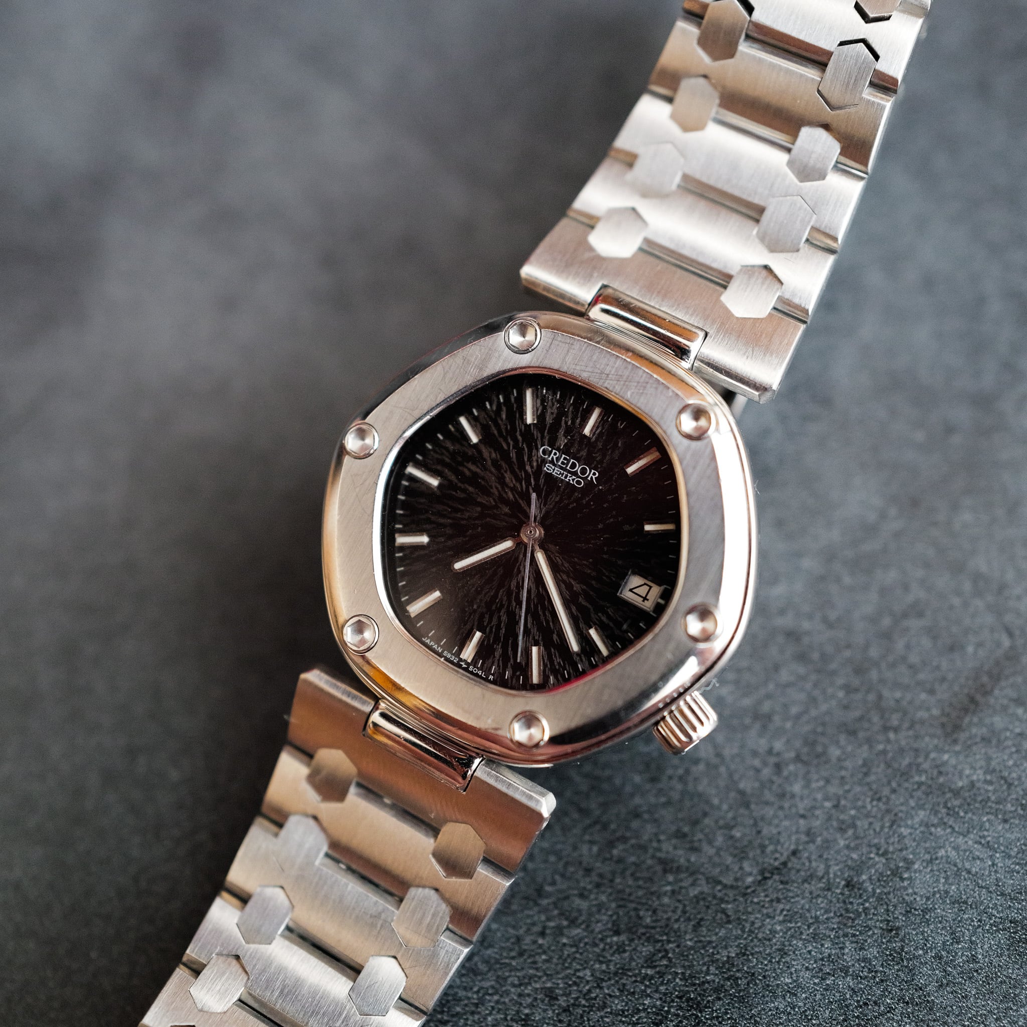 SEIKO 1stクレドール ロコモティブ ジェラルドジェンタデザイン