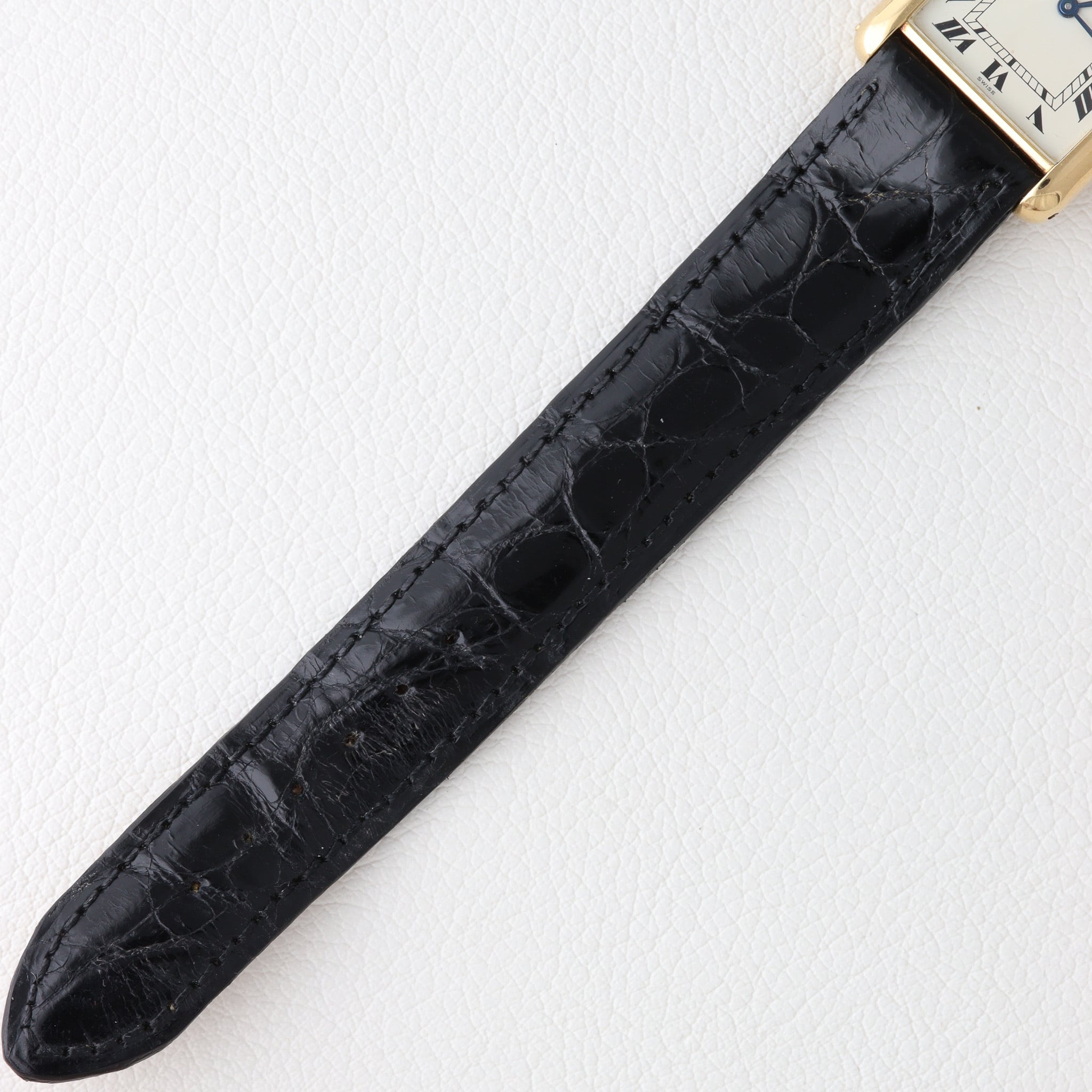 カルティエ タンクルイ LM SWISS文字盤 手巻き ref.78086