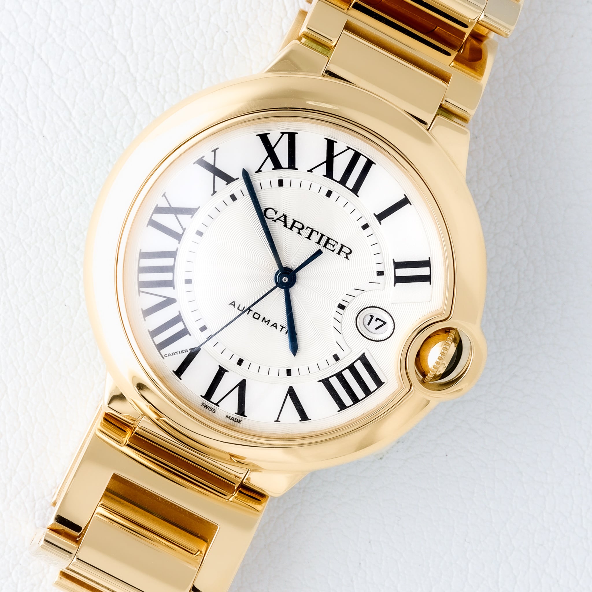 カルティエ バロンブルー ゴールド 42mm