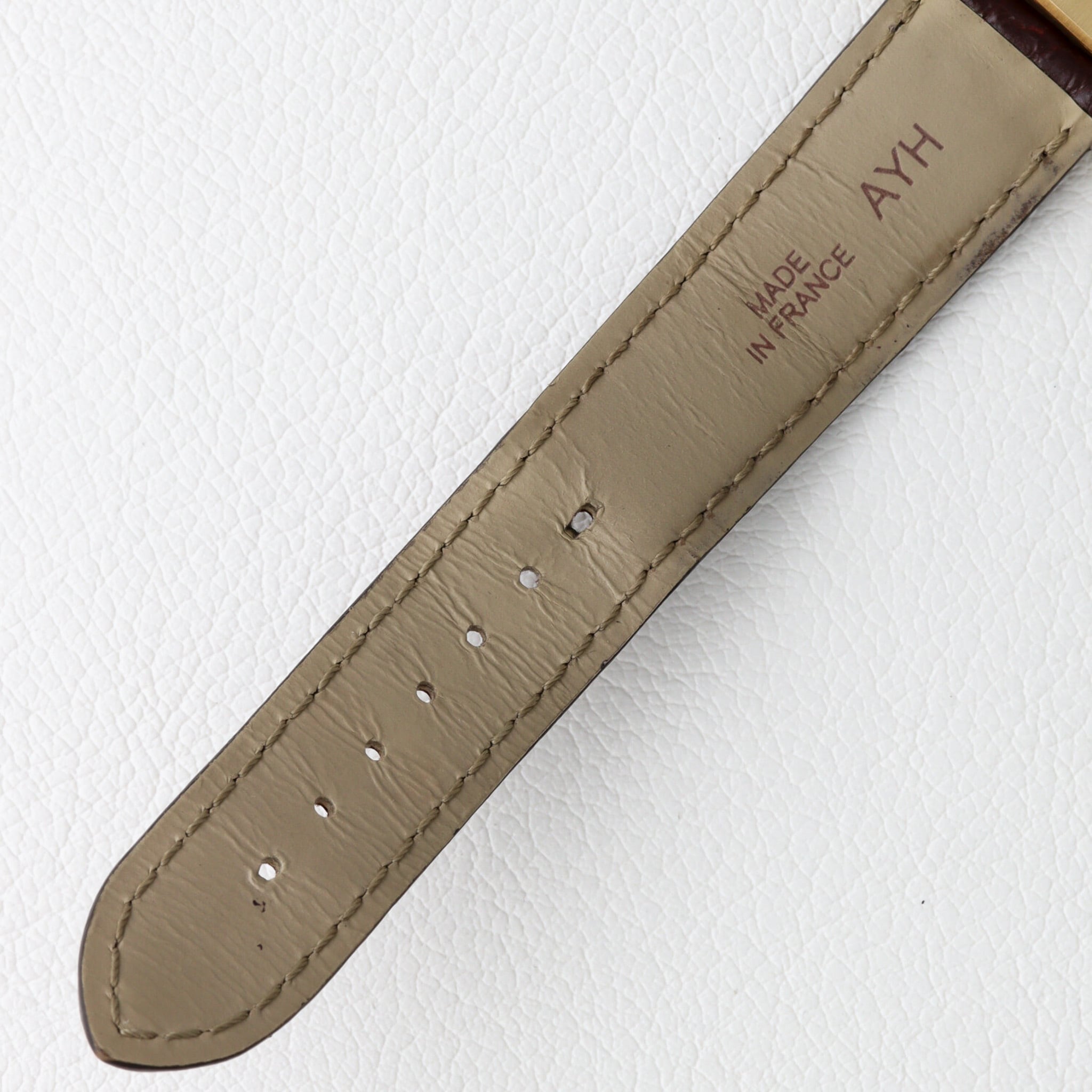 カルティエ タンクルイLM 手巻き Paris文字盤 文字盤クラックなし Ref.78086
