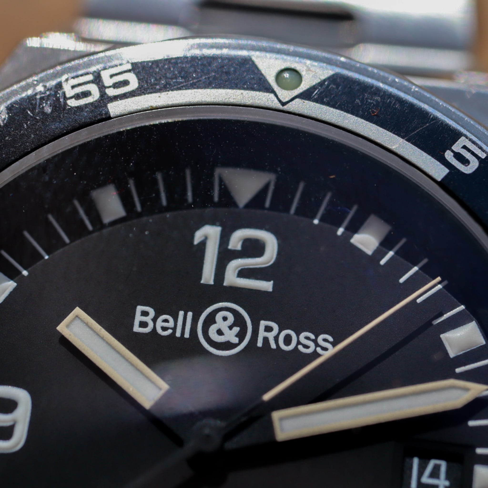 Bell & Ross タイプデミナー TYPE DEMINEUR　クオーツ 420s
