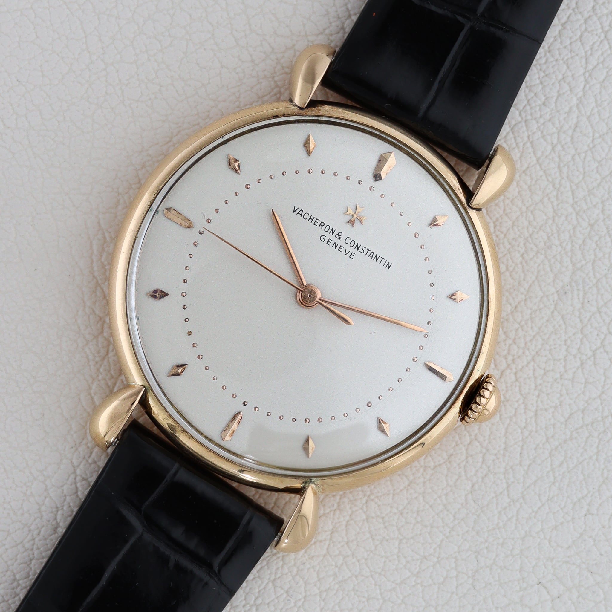 ヴァシュロンコンスタンタン  1950s 正規修理済み 36mm ラウンド ティアドロップ