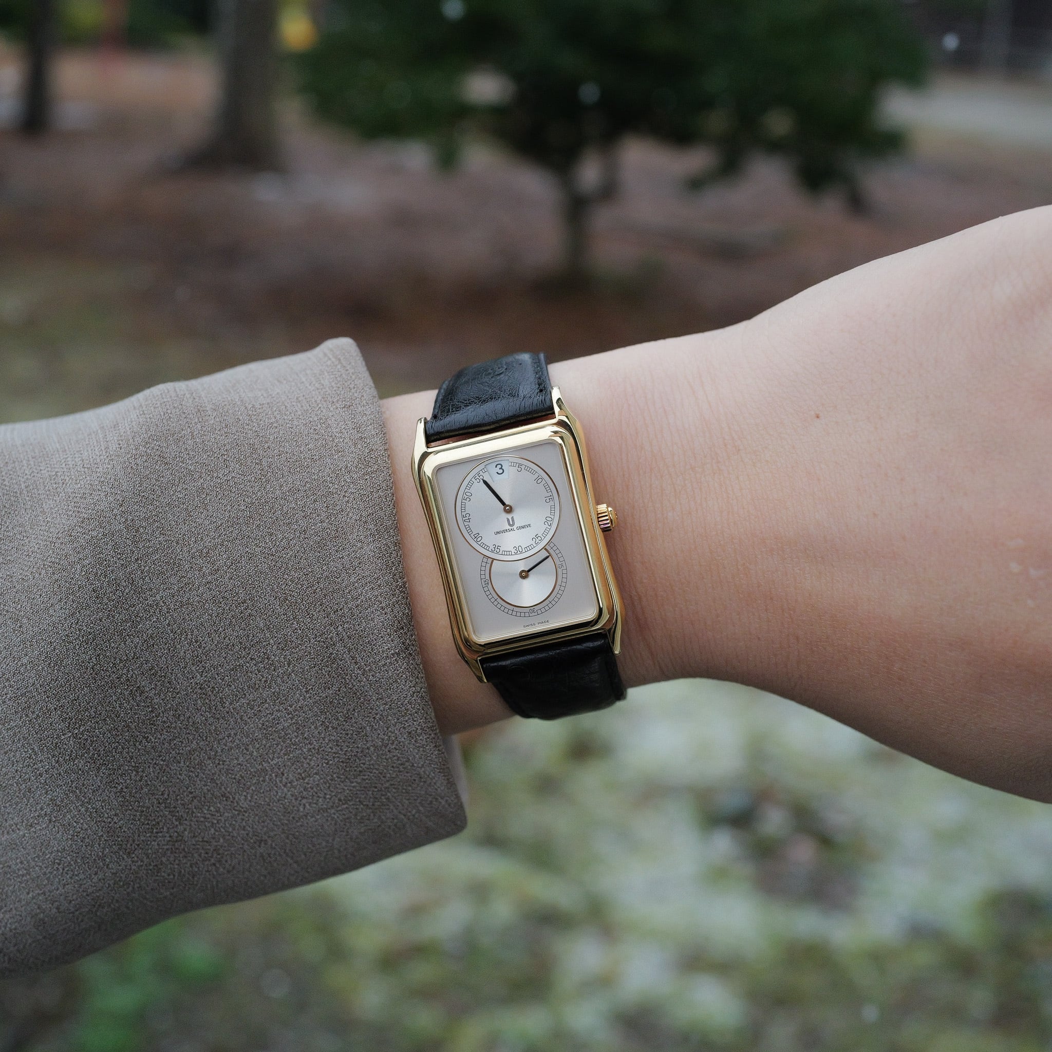 ユニバーサルジュネーブ Ref.125.125 ジャンピングアワー UNIVERSAL GENEVE Cal.UG25