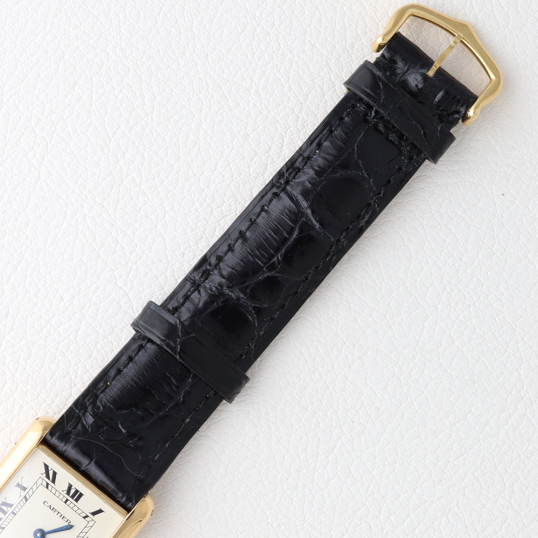 カルティエ タンクルイ LM SWISS文字盤 手巻き ref.78086