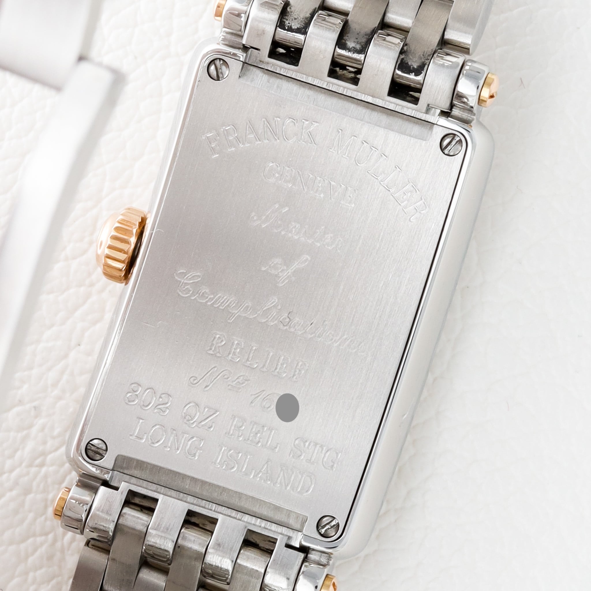 2017年購入品 フランクミュラー ロングアイランド プティ レリーフ