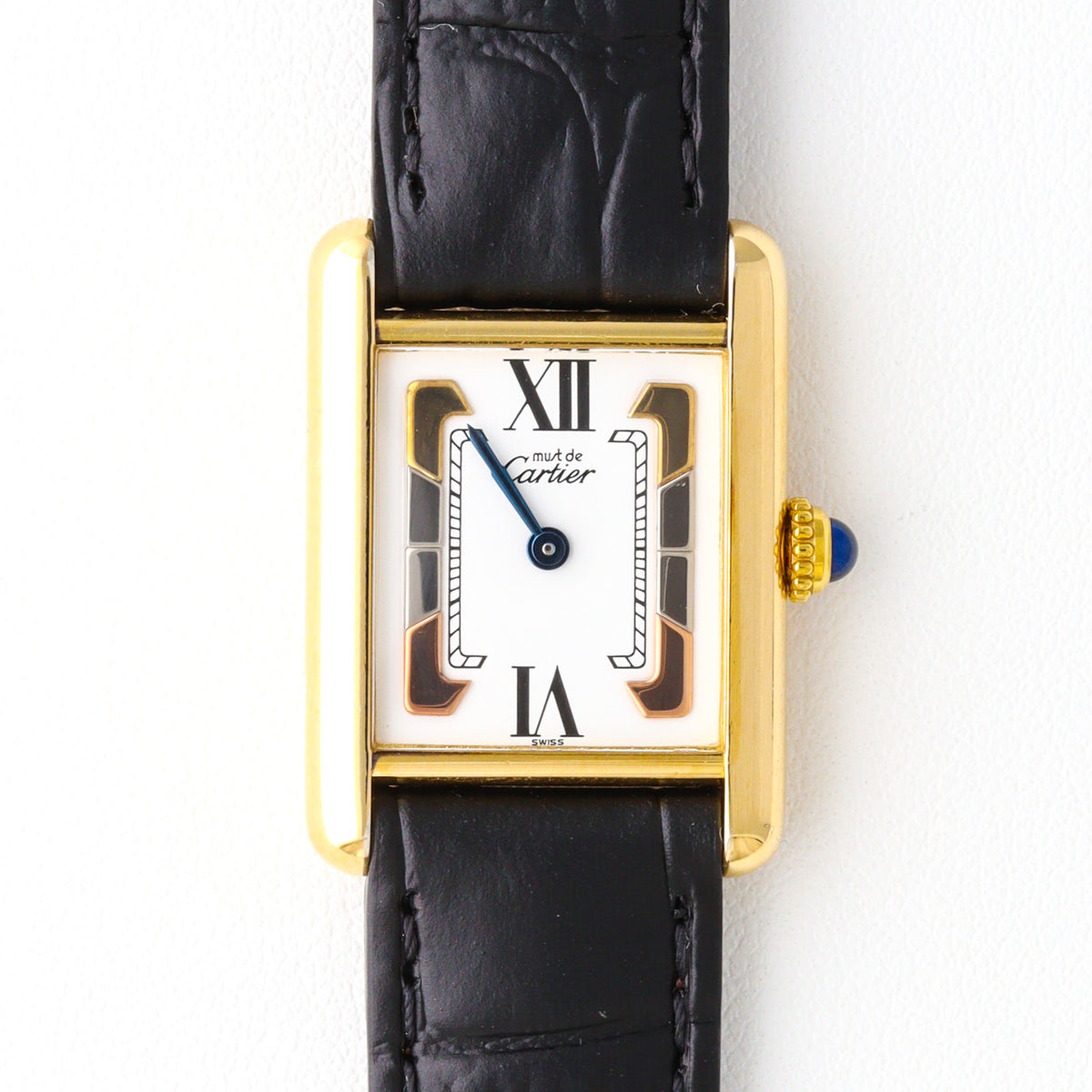 Cartier Must Tank SM Trinity Dial