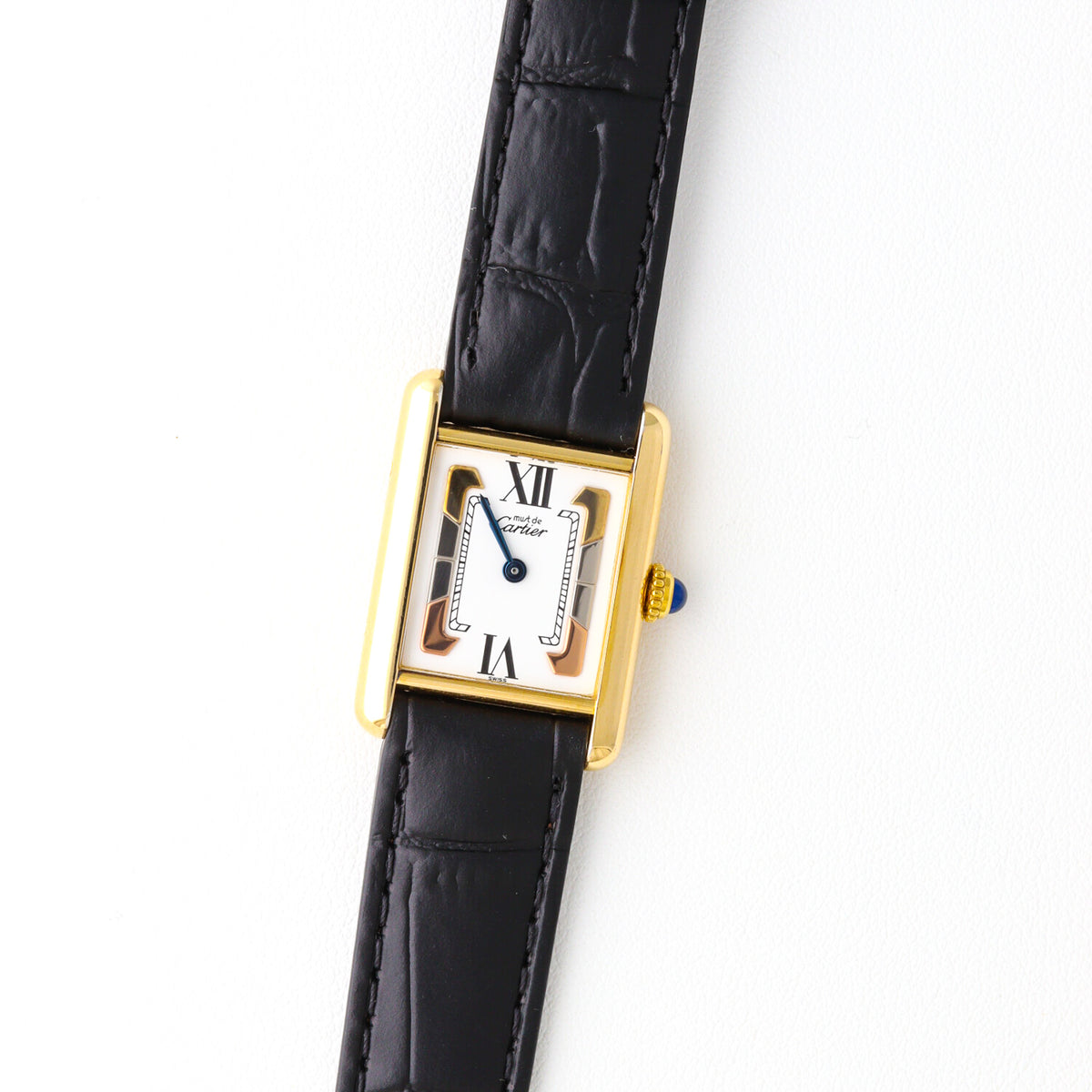 Cartier Must Tank SM Trinity Dial